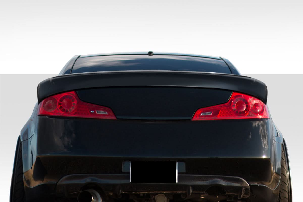 2003-2007 Infiniti G35 Downforce Style Spoiler - 1 Piece - FRP