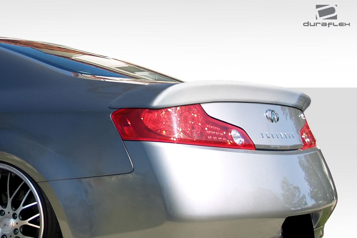 2003-2007 Infiniti G35 Downforce Style Spoiler - 1 Piece - FRP