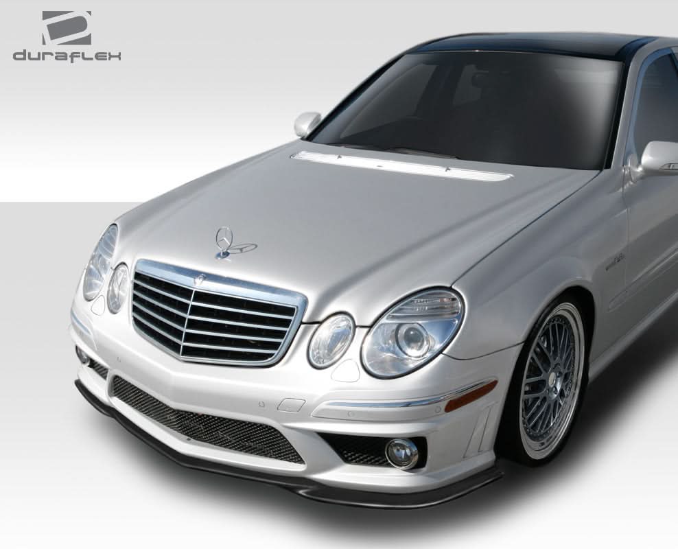 2007-2009 Mercedes E63 L Sport Style Front Lip Spoiler - FRP