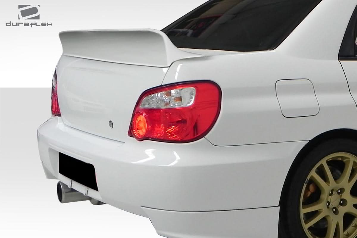 2002-2007 Subaru Impreza/WRX Downforce Style Rear Wing Spoiler - FRP