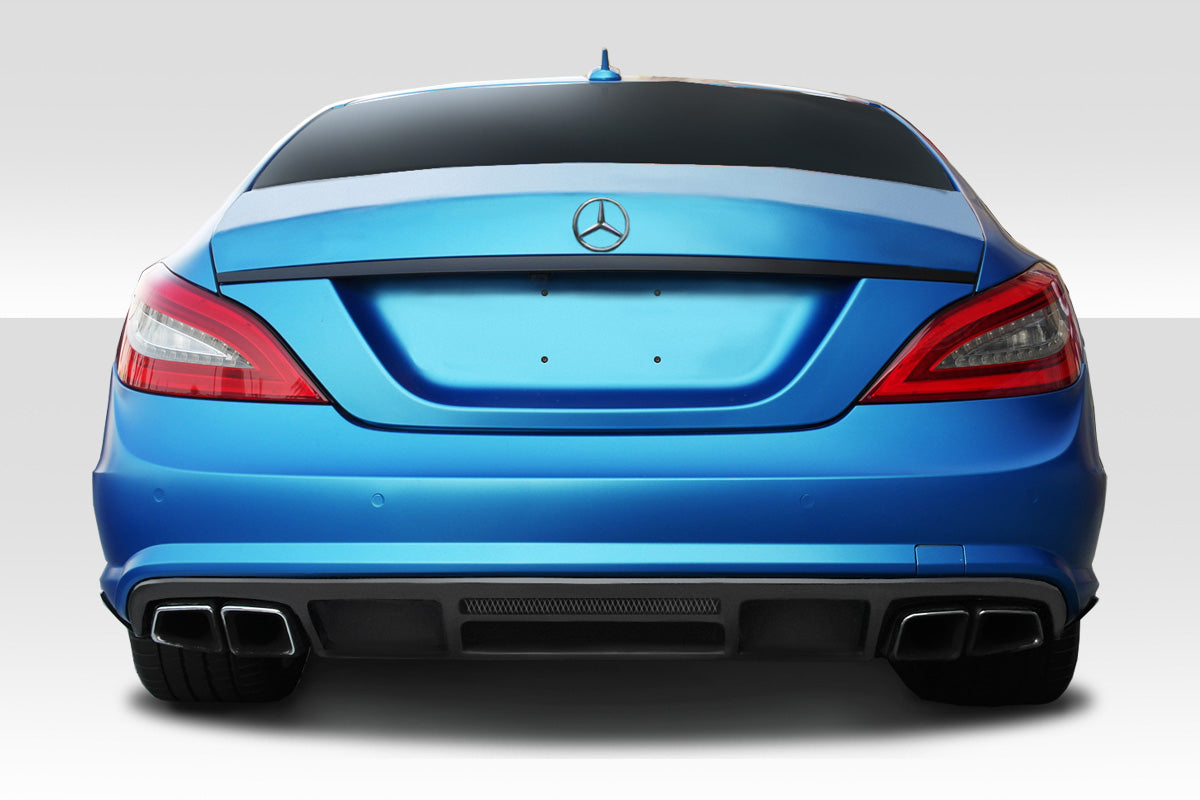 2012-2018 Mercedes CLS Autobahn Style Rear Diffuser - FRP
