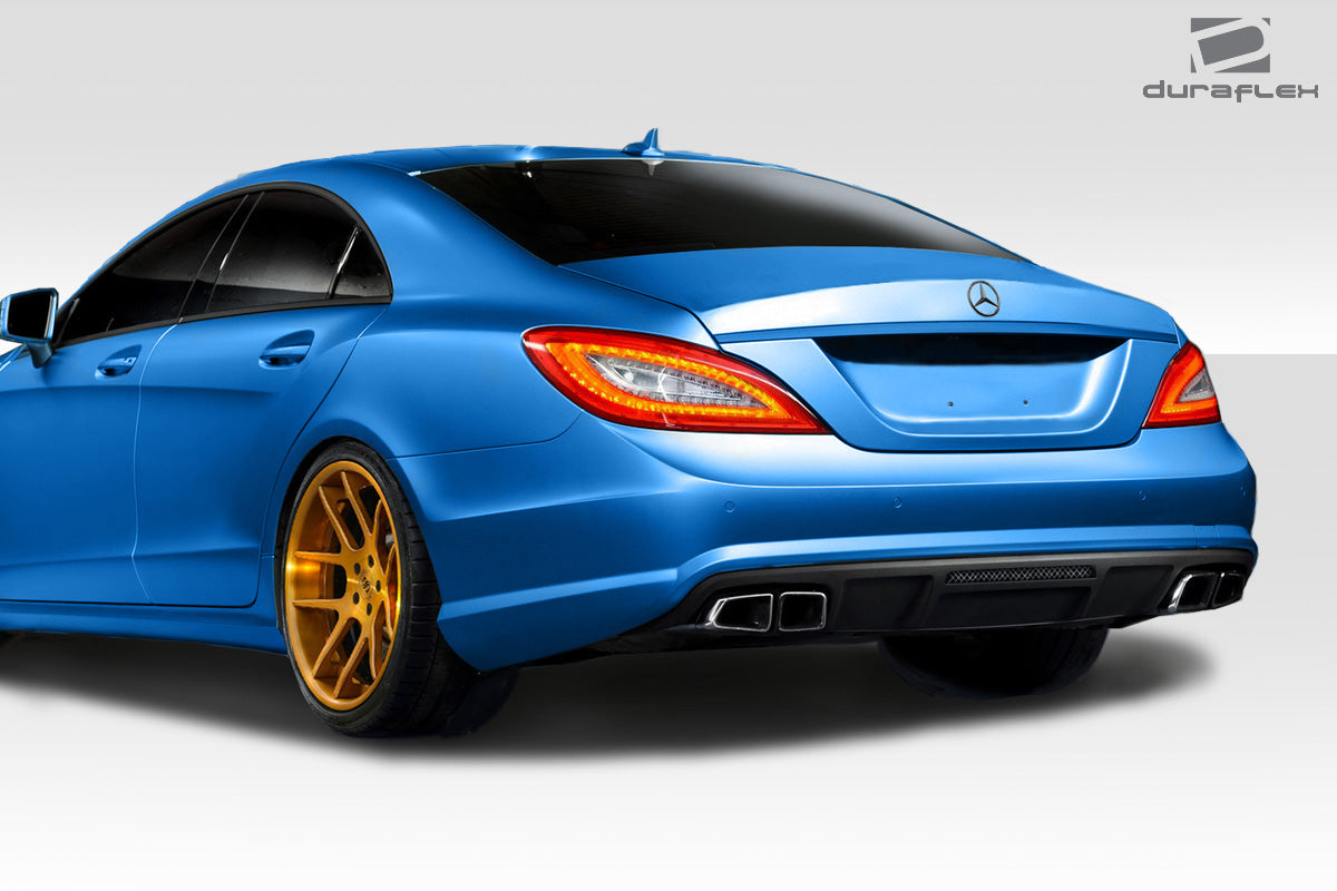 2012-2018 Mercedes CLS Autobahn Style Rear Diffuser - FRP