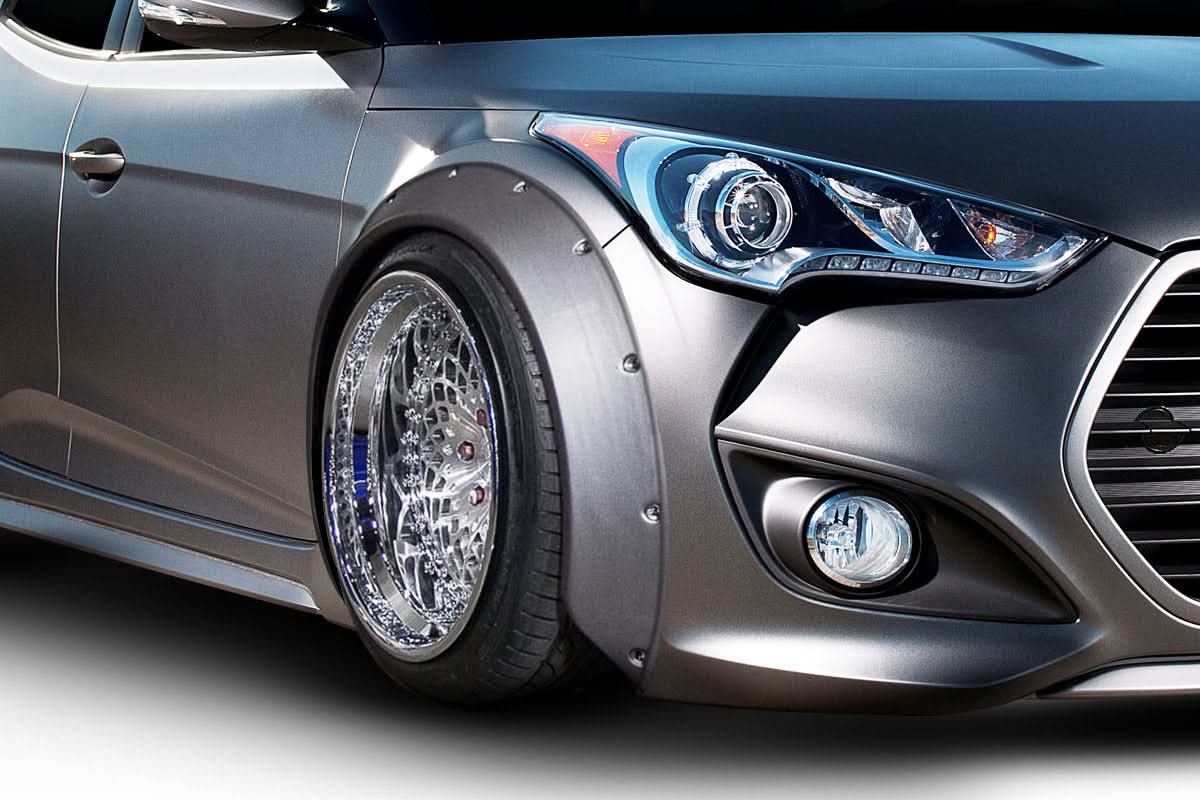 Universal Fender Flares 7cm - 2 Piece - FRP