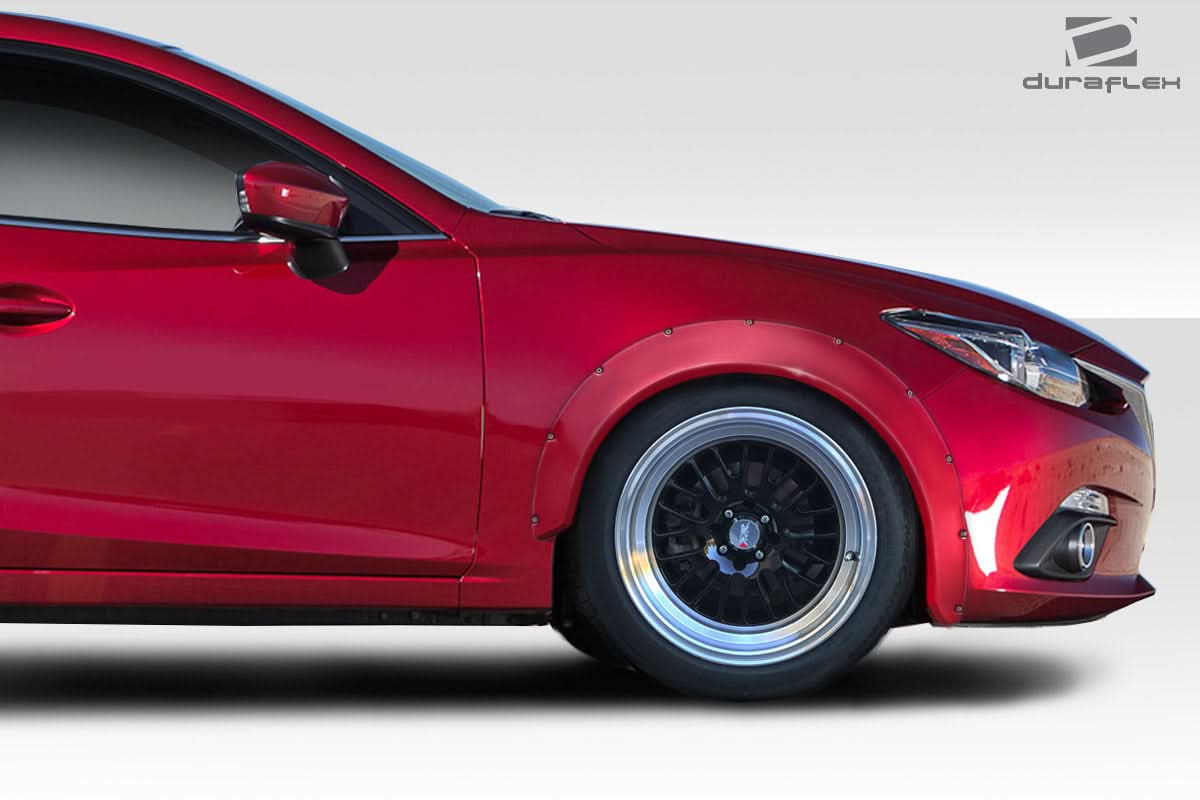 Universal Fender Flares 10cm - 2 Piece - FRP