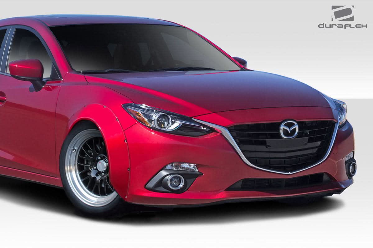 Universal Fender Flares 10cm - 2 Piece - FRP