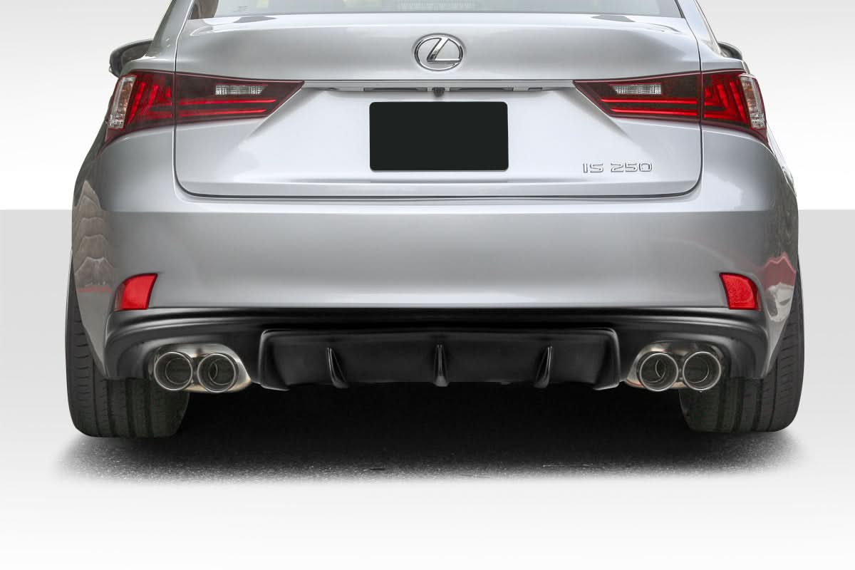 2014-2016 Lexus IS Series AM Design Style Rear Diffuser - FRP