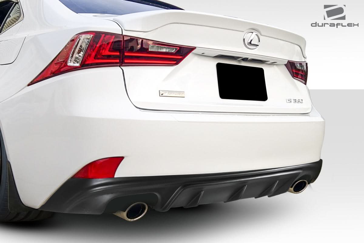 2014-2016 Lexus IS Series AM Design Style Rear Diffuser - FRP