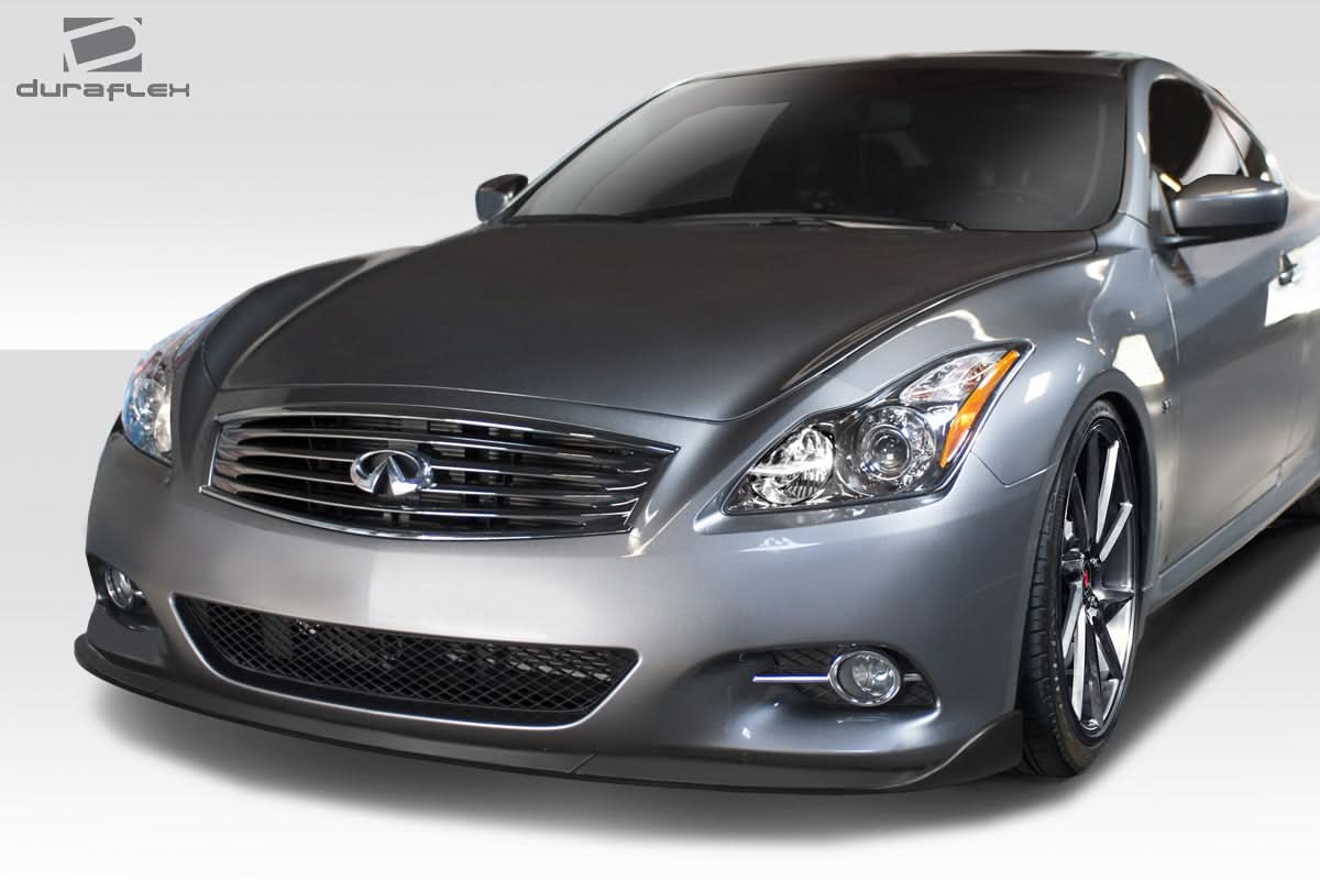 2008-2015 Infiniti G37 Q60 Chronos Style Front Lip Spoiler - FRP