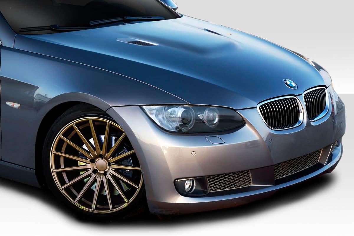 2011-2013 BMW 3 Series M3 Look Hood - 1 Piece - FRP