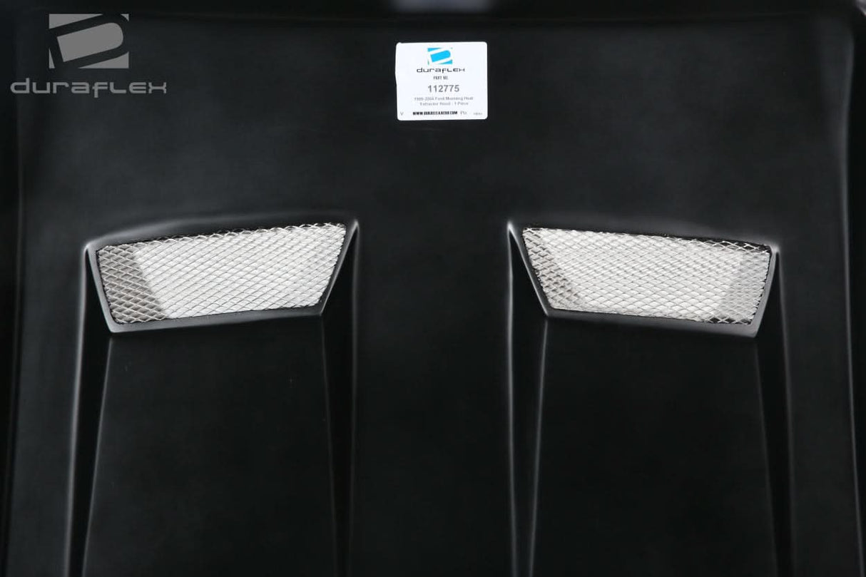 1999-2004 Ford Mustang Cobra Look Hood - 1 Piece - FRP