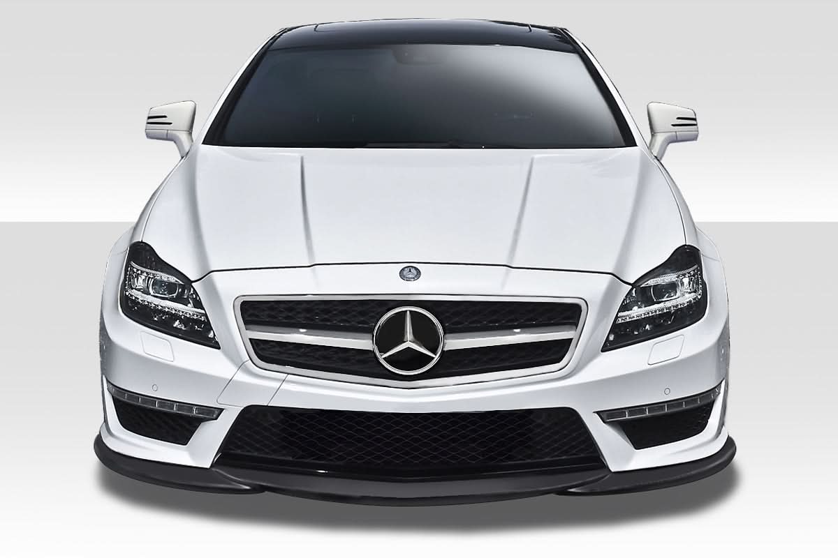 2012-2014 Mercedes CLS63 L-Sport Style Front Lip Spoiler - FRP
