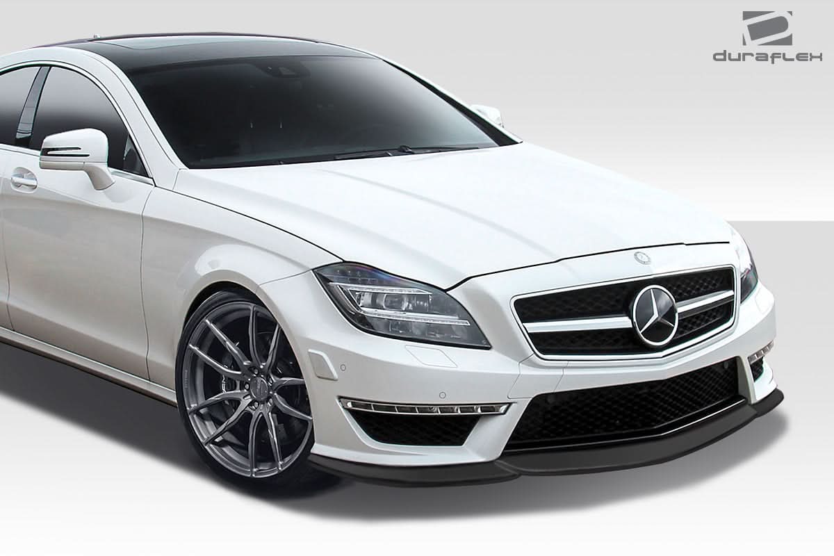 2012-2014 Mercedes CLS63 L-Sport Style Front Lip Spoiler - FRP