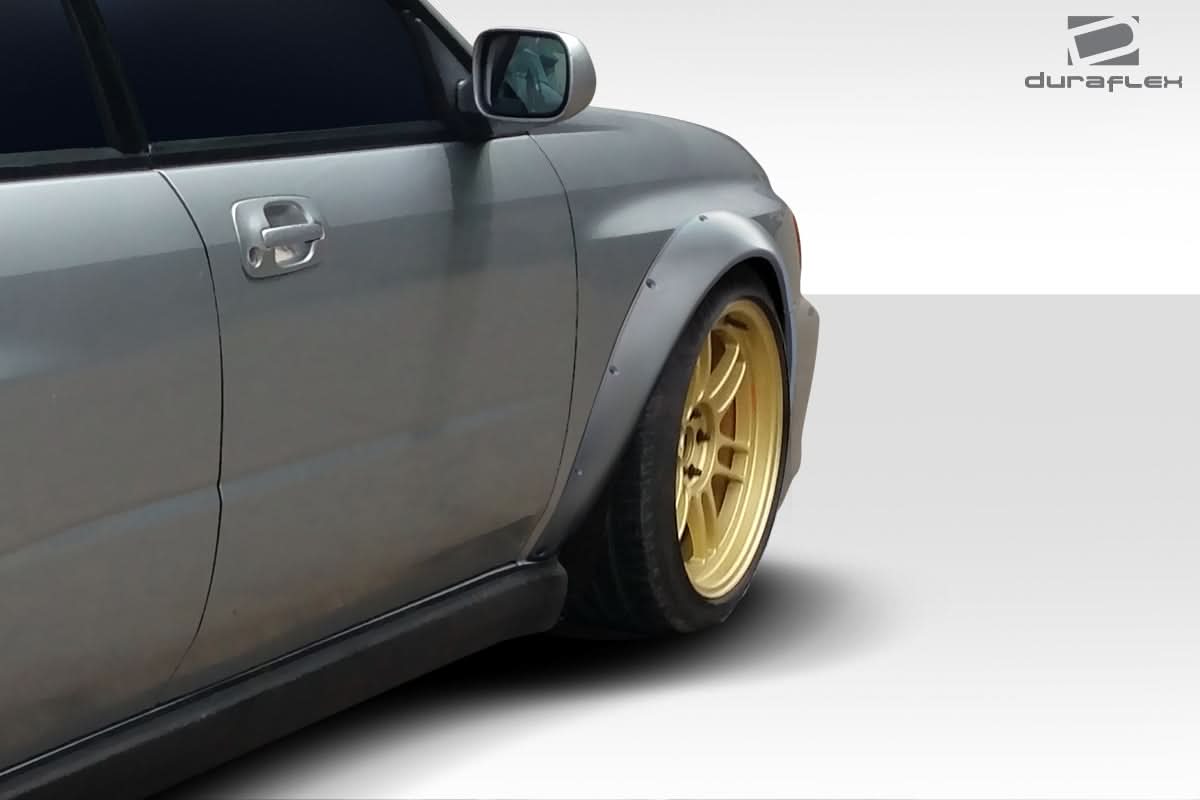 2002-2003 Subaru Impreza WRX Race Style Front Fender Flares - 4 Piece - FRP