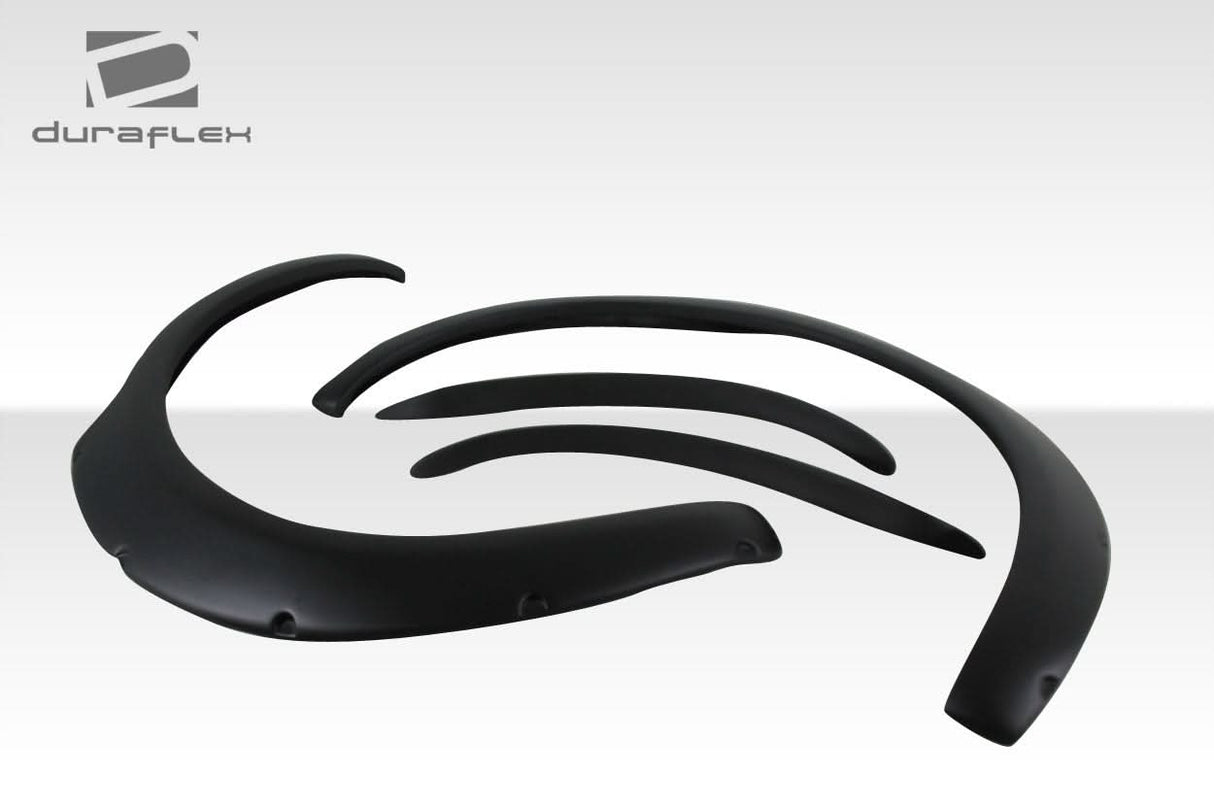 2004-2007 Subaru Impreza WRX Race Style Rear Fender Flares - FRP