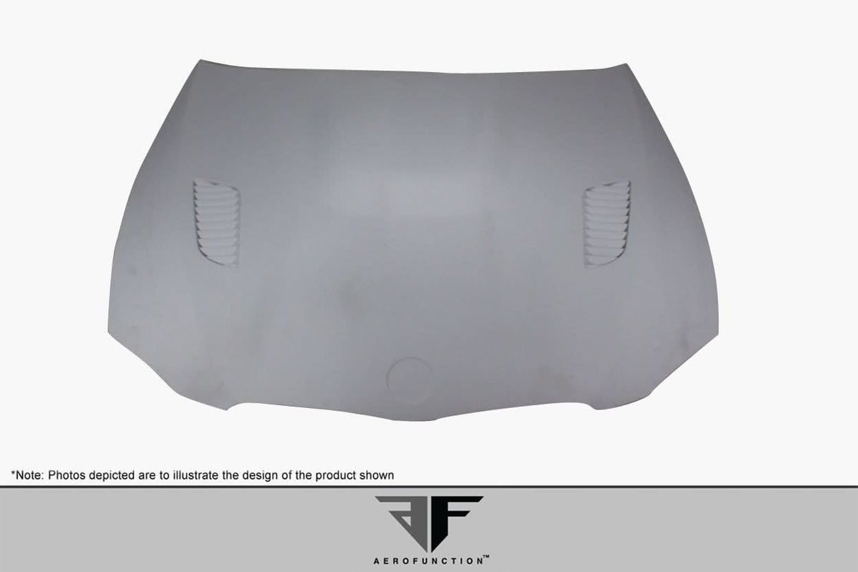 2011-2013 BMW 3 Series AF-1 Style Hood - FRP