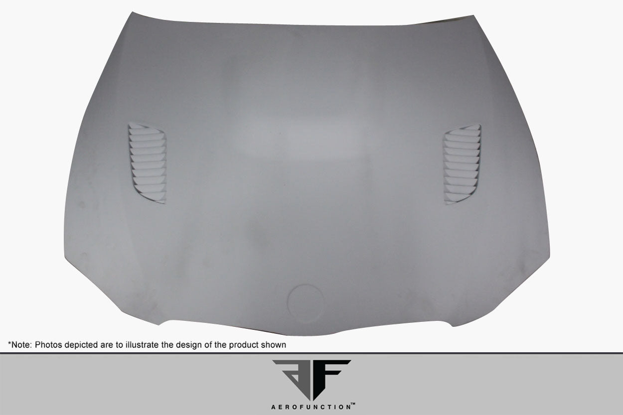 2011-2013 BMW 3 Series E92 2dr E93 Convertible AF-1 Hood ( GFK ) - 1 Piece