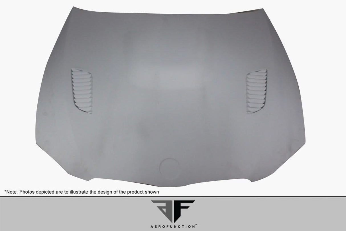 2011-2013 BMW 3 Series AF-1 Style Hood - FRP