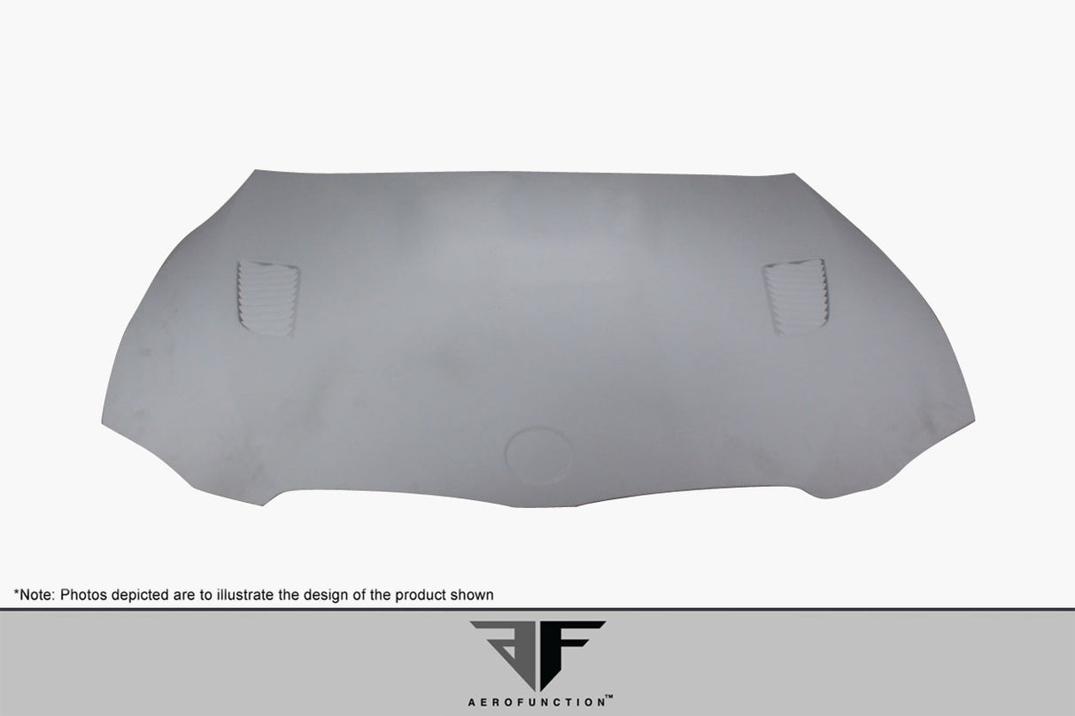 2011-2013 BMW 3 Series AF-1 Style Hood - FRP