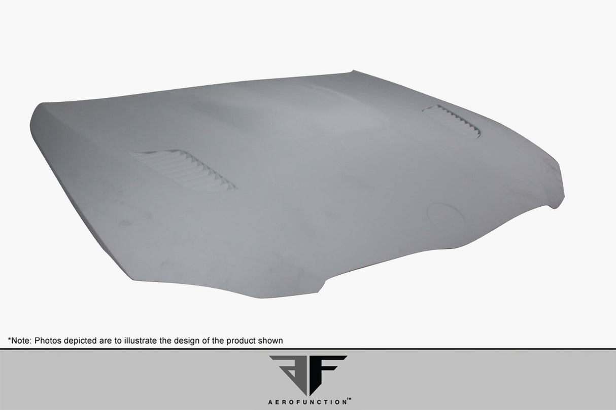 2011-2013 BMW 3 Series AF-1 Style Hood - FRP