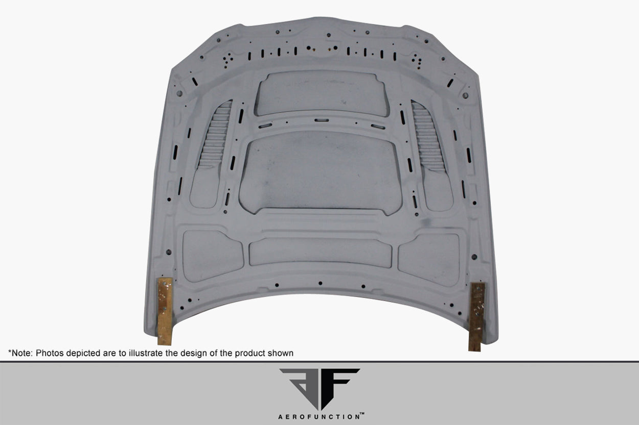 2011-2013 BMW 3 Series E92 2dr E93 Convertible AF-1 Hood ( GFK ) - 1 Piece
