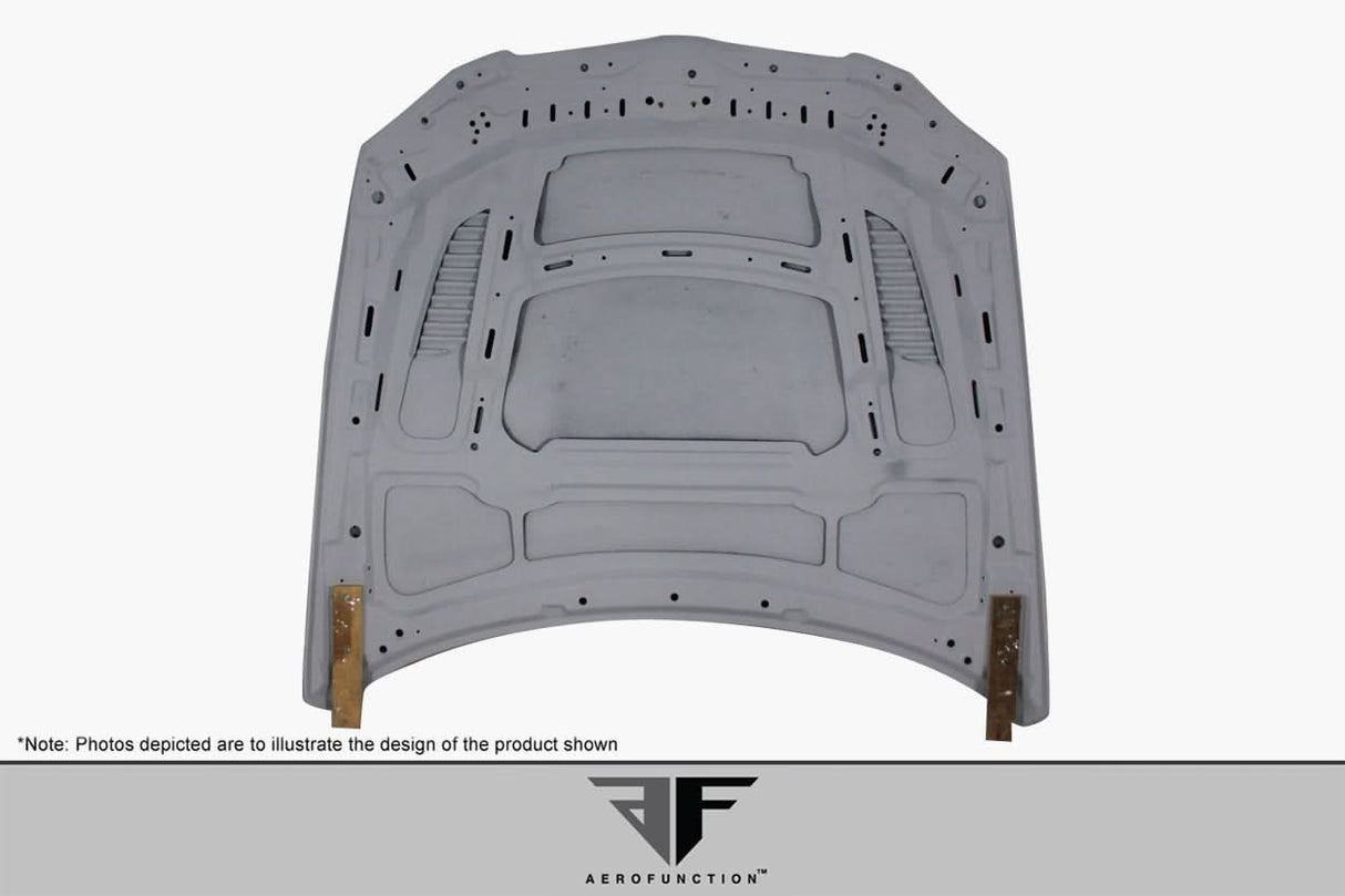 2011-2013 BMW 3 Series AF-1 Style Hood - FRP