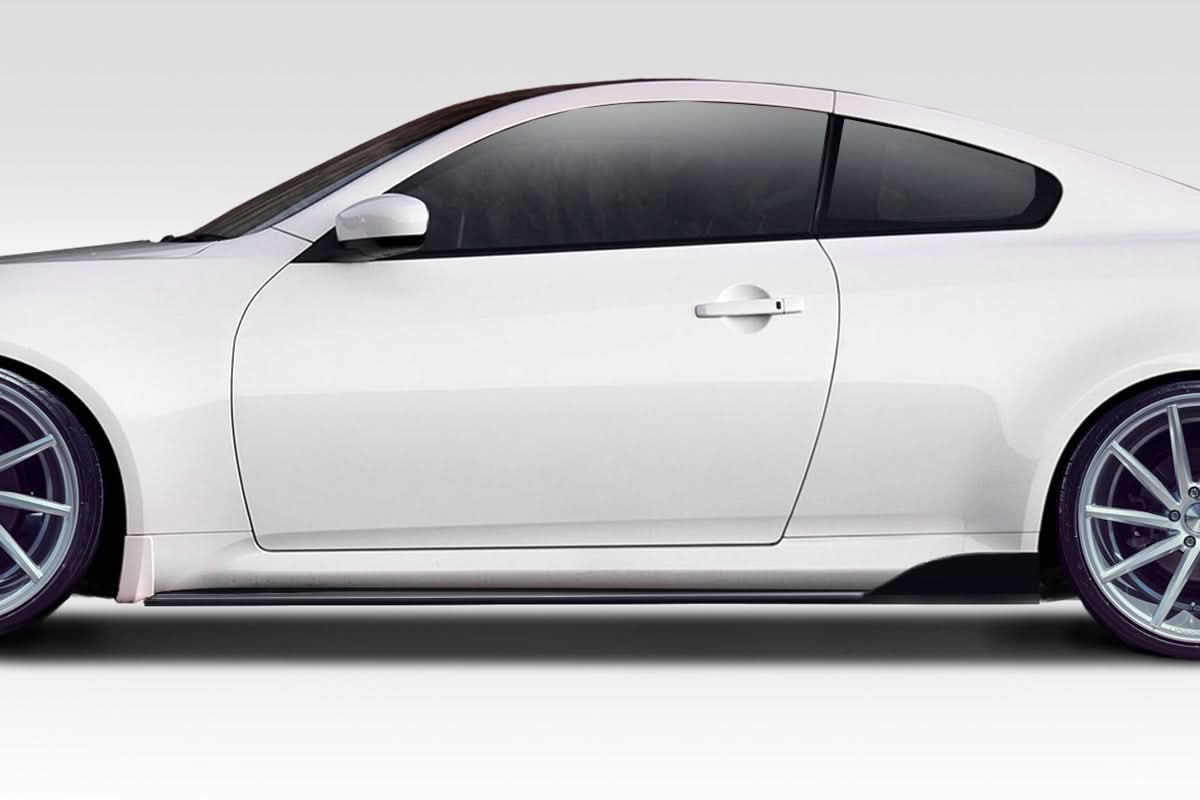 2008-2015 Infiniti G Coupe L-Sport Style Side Splitters - FRP
