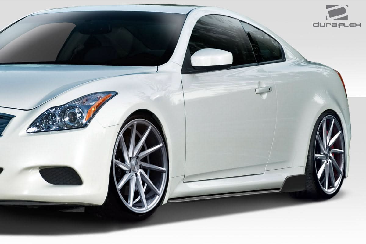 2008-2015 Infiniti G Coupe L-Sport Style Side Splitters - FRP