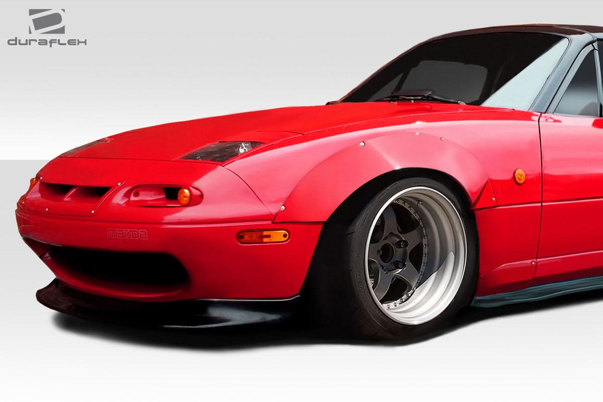1990-1997 Mazda Miata Circuit Style Front Fender Flares - FRP