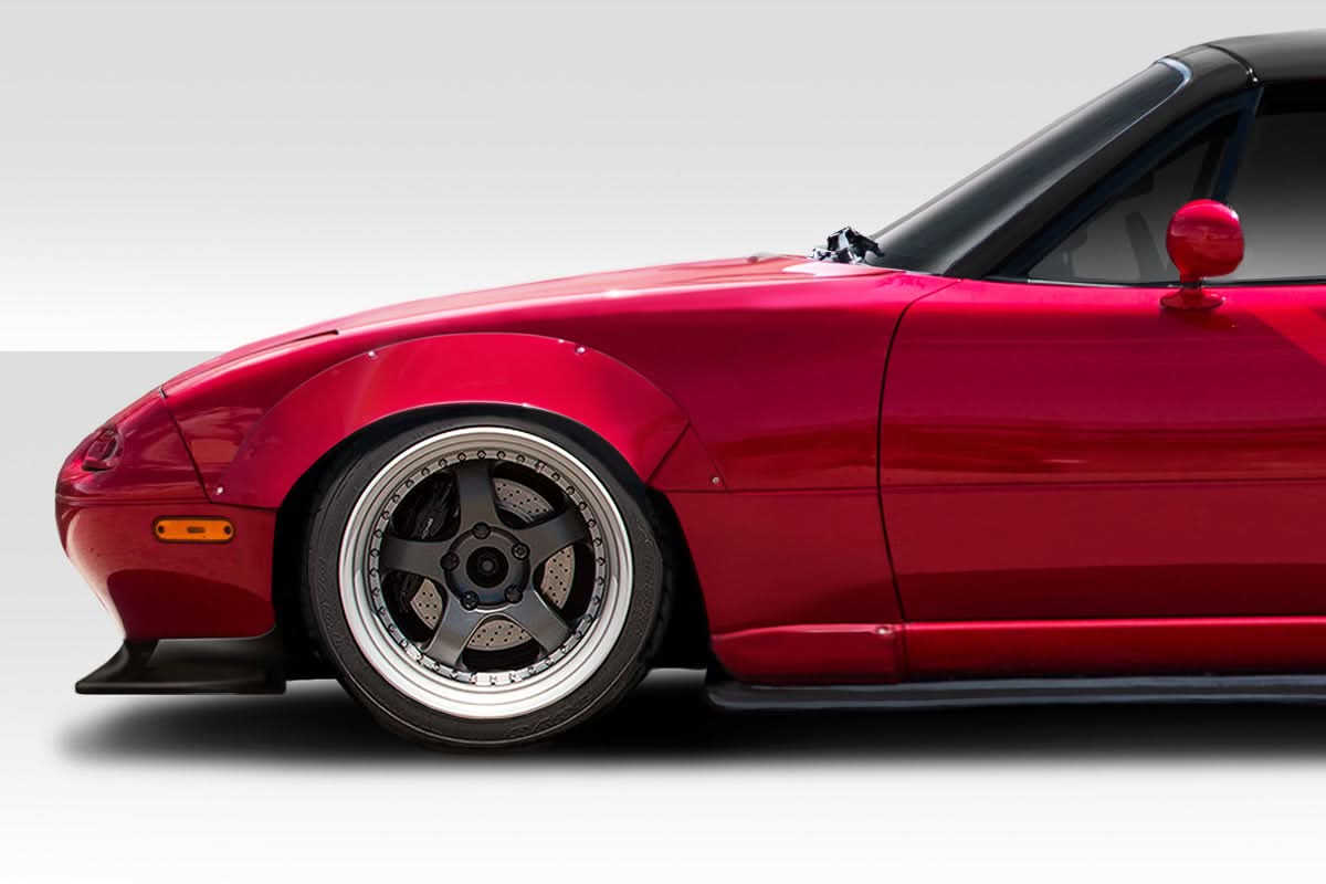 1990-1997 Mazda Miata Circuit Style Front Fender Flares - FRP