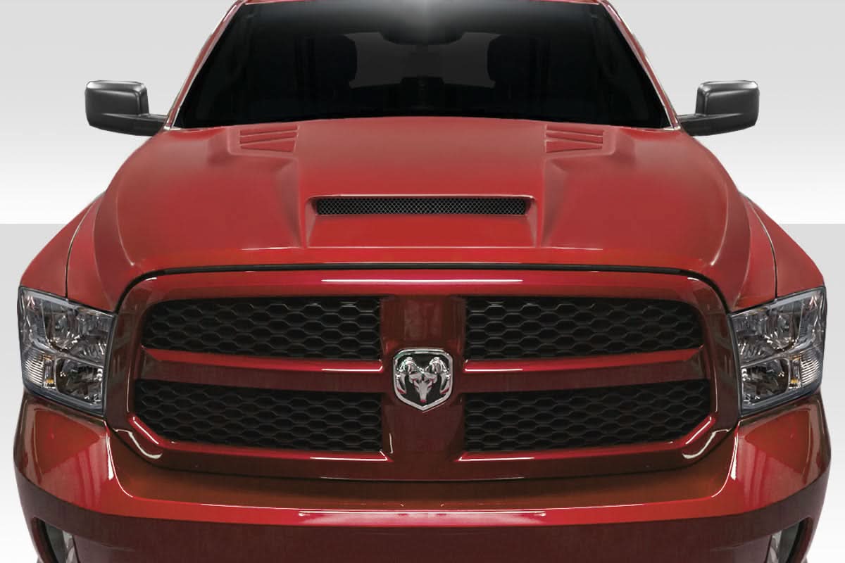 2009-2018 Dodge Ram 1500 RK-S Style Ram Air Hood - FRP