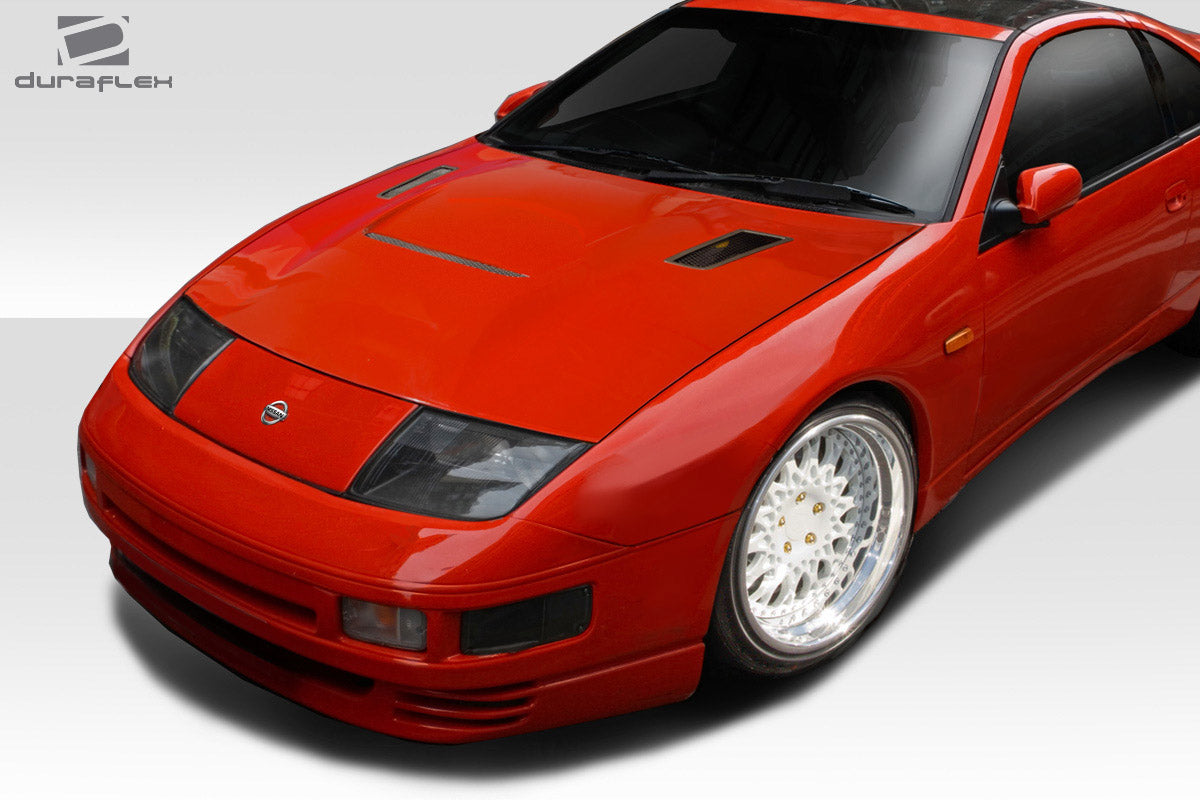 1990-1996 Nissan 300ZX TZ Style Hood - 1 Piece - FRP