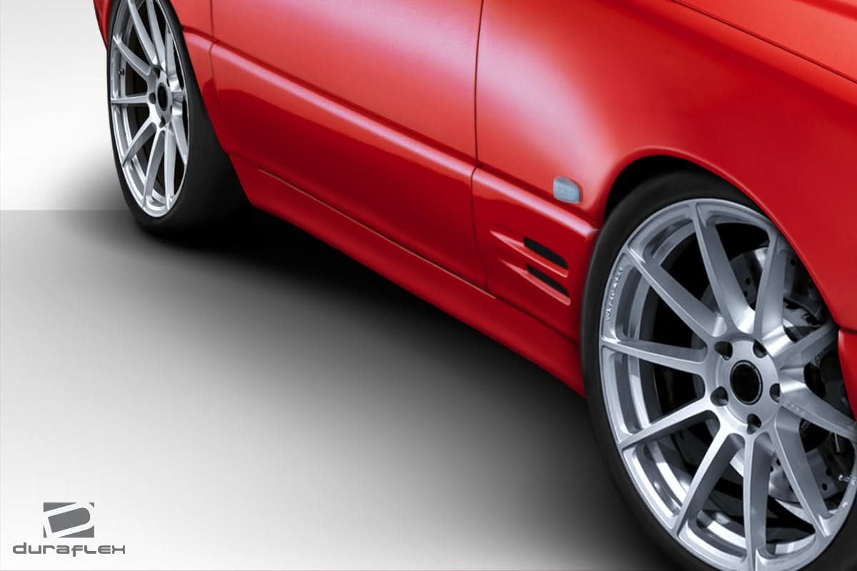 1990-2002 Mercedes SL Class BR-S Style Side Skirts - 2 Piece FRP