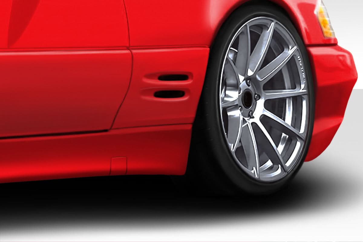 1990-2002 Mercedes SL Class BR-S Style Side Panels - 2 Piece FRP