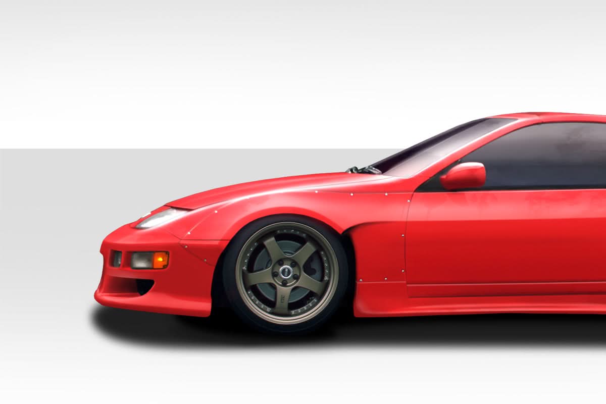 1990-1996 Nissan 300ZX PM-Z Style Fender Flares Complete Kit - FRP