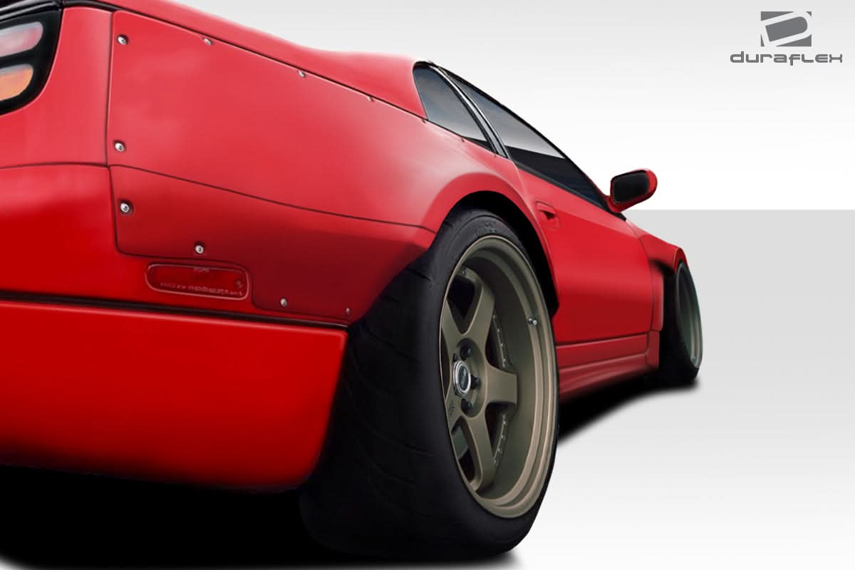 1990-1996 Nissan 300ZX PM-Z Style Rear Fender Flares 5 Piece - FRP