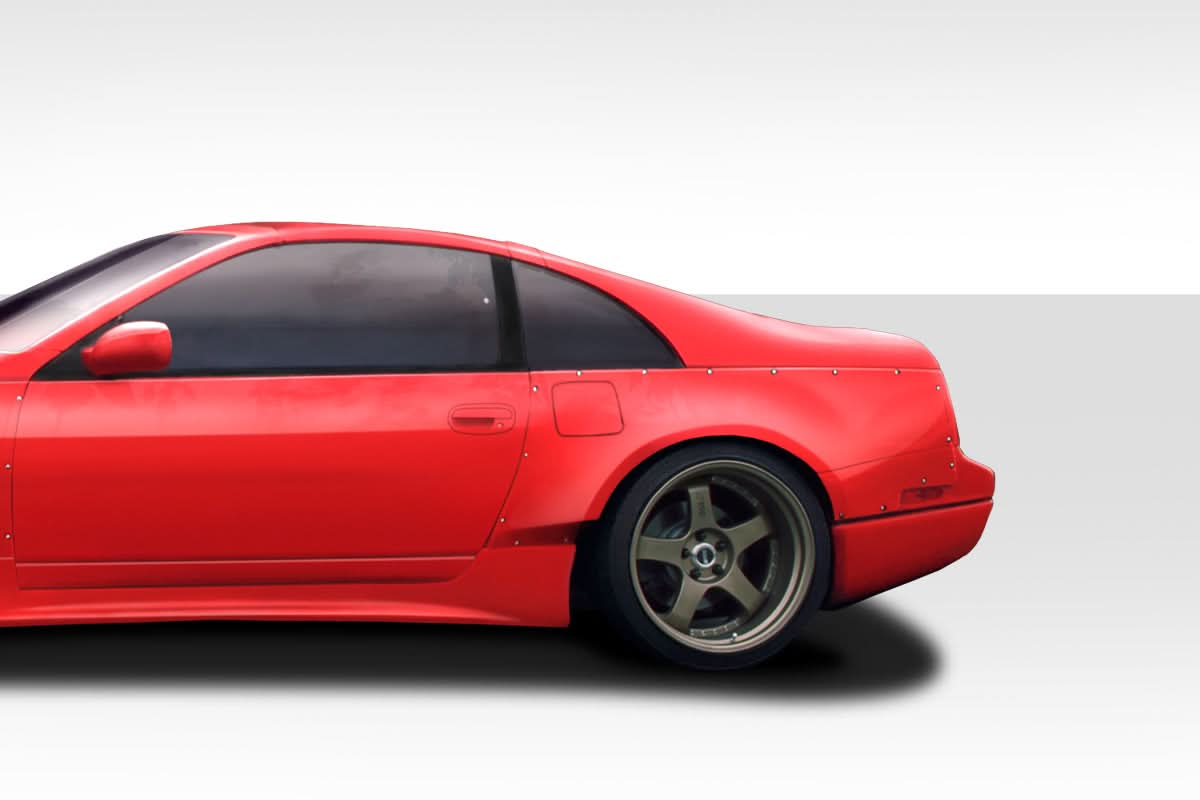1990-1996 Nissan 300ZX PM-Z Style Rear Fender Flares 5 Piece - FRP