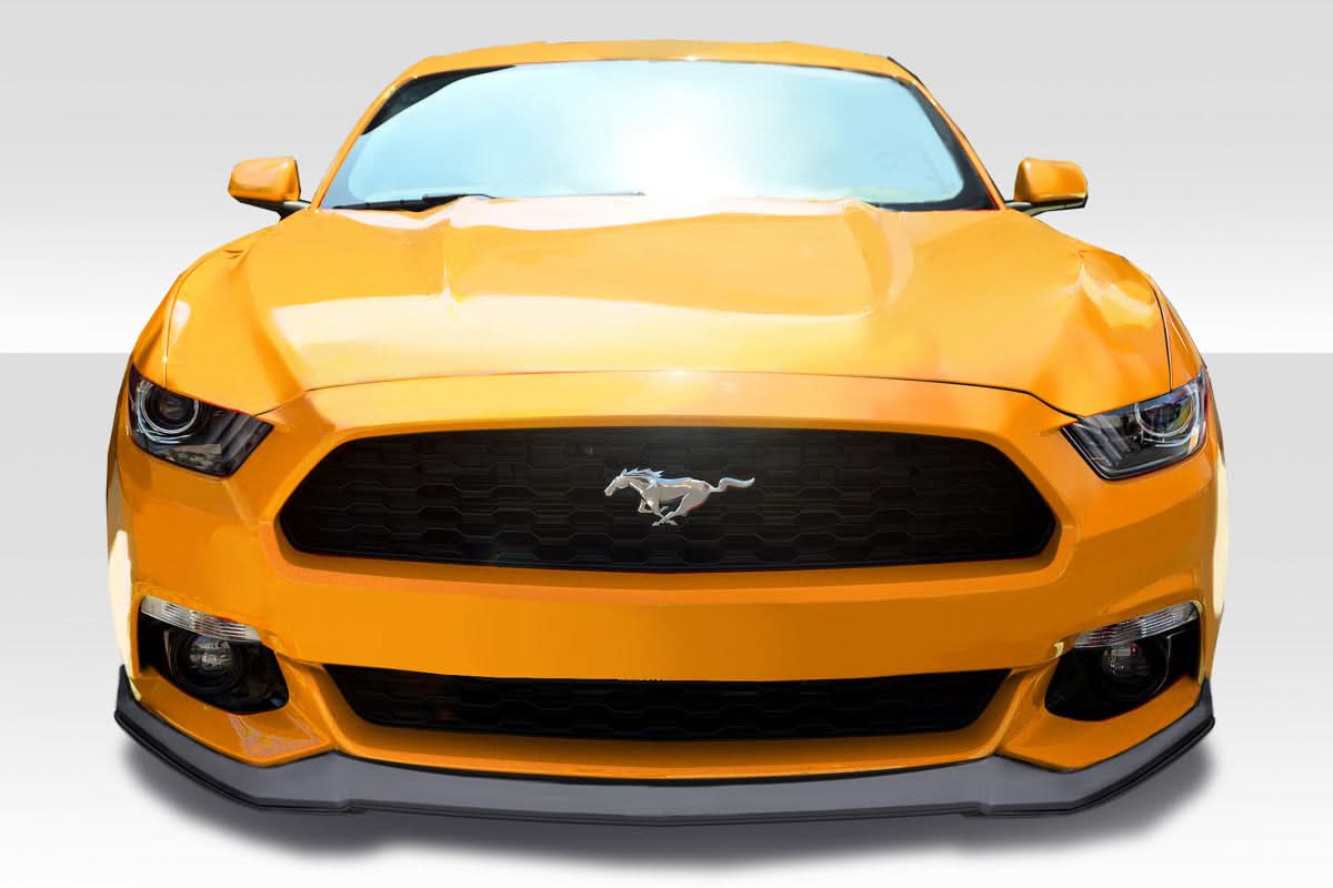 2015-2017 Ford Mustang CVX Style Front Lip Spoiler - 1 Piece - FRP