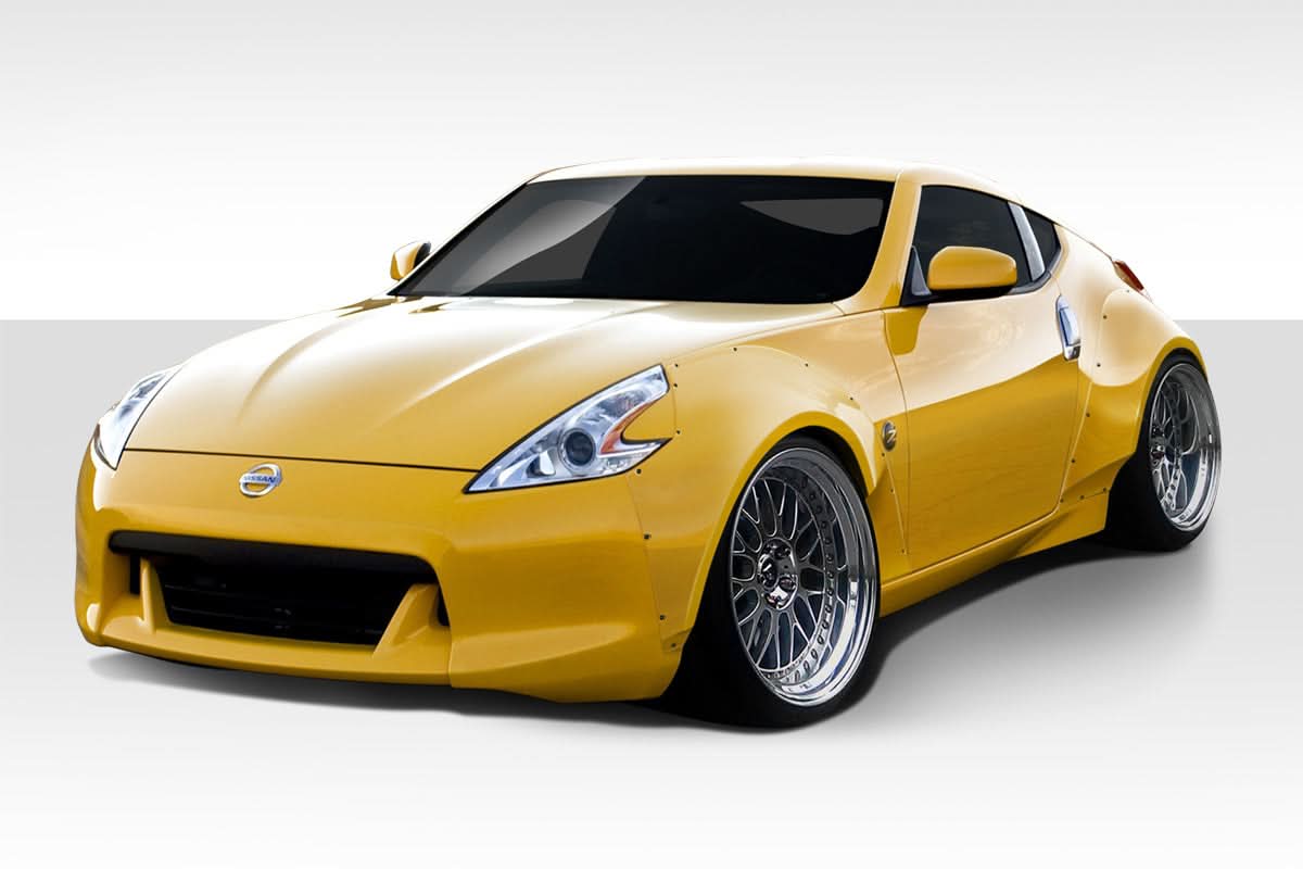 2009-2020 Nissan 370Z Circuit Style Fender Flares Kit - 4 Piece