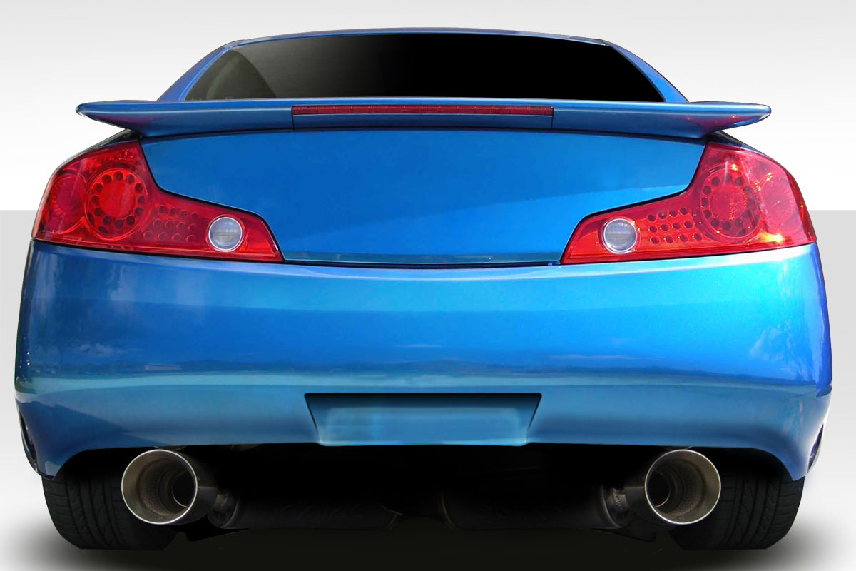 2003-2007 Infiniti G35 D-Spec Style Rear Bumper Cover - FRP