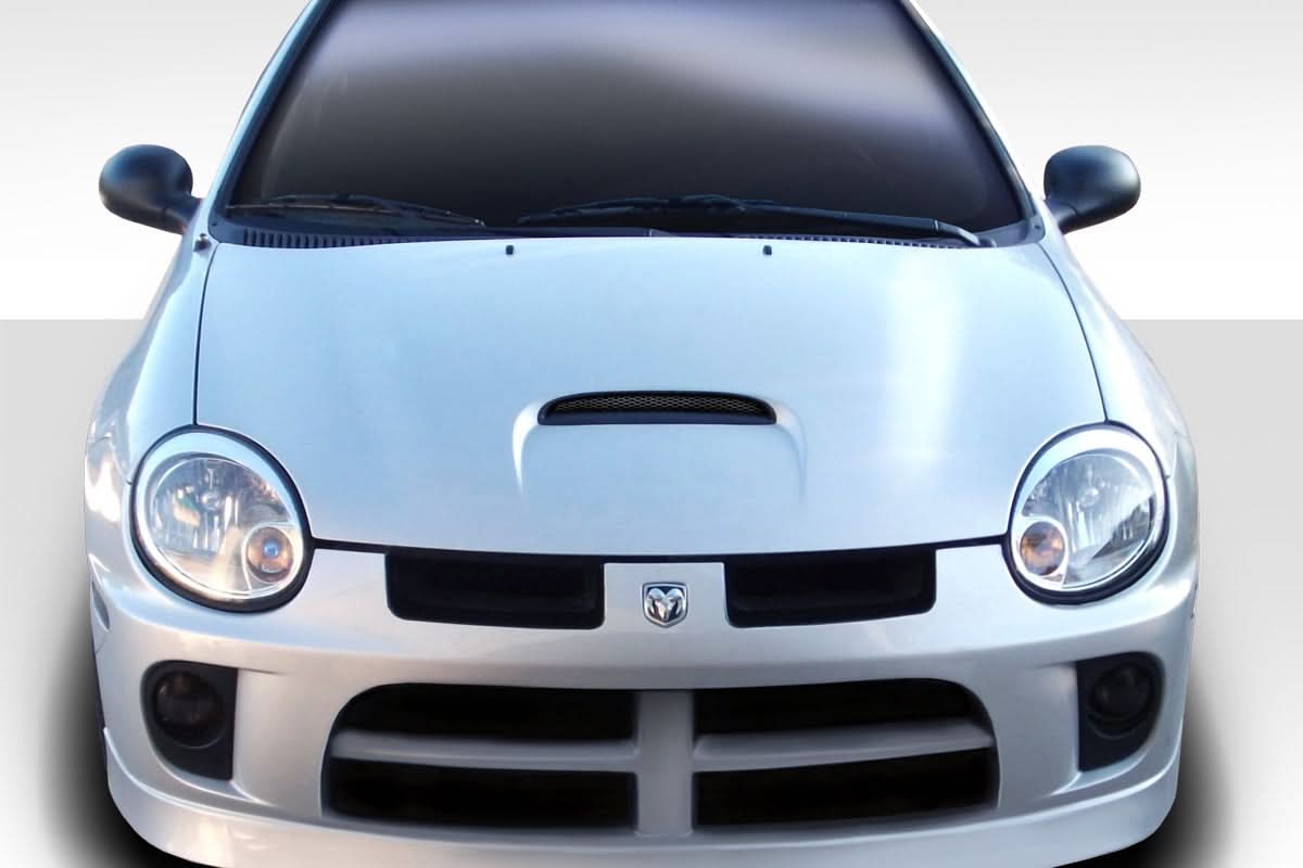 2000-2005 Dodge Neon SRT Look Hood - 1 Piece - FRP
