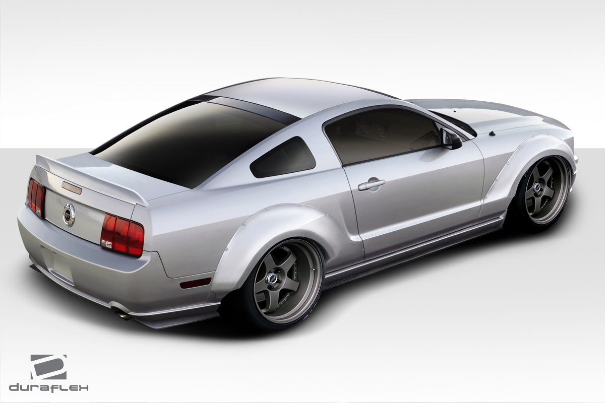 2005-2009 Ford Mustang Duraflex Circuit Wide Body 75MM Fender Flares - 4 Piece