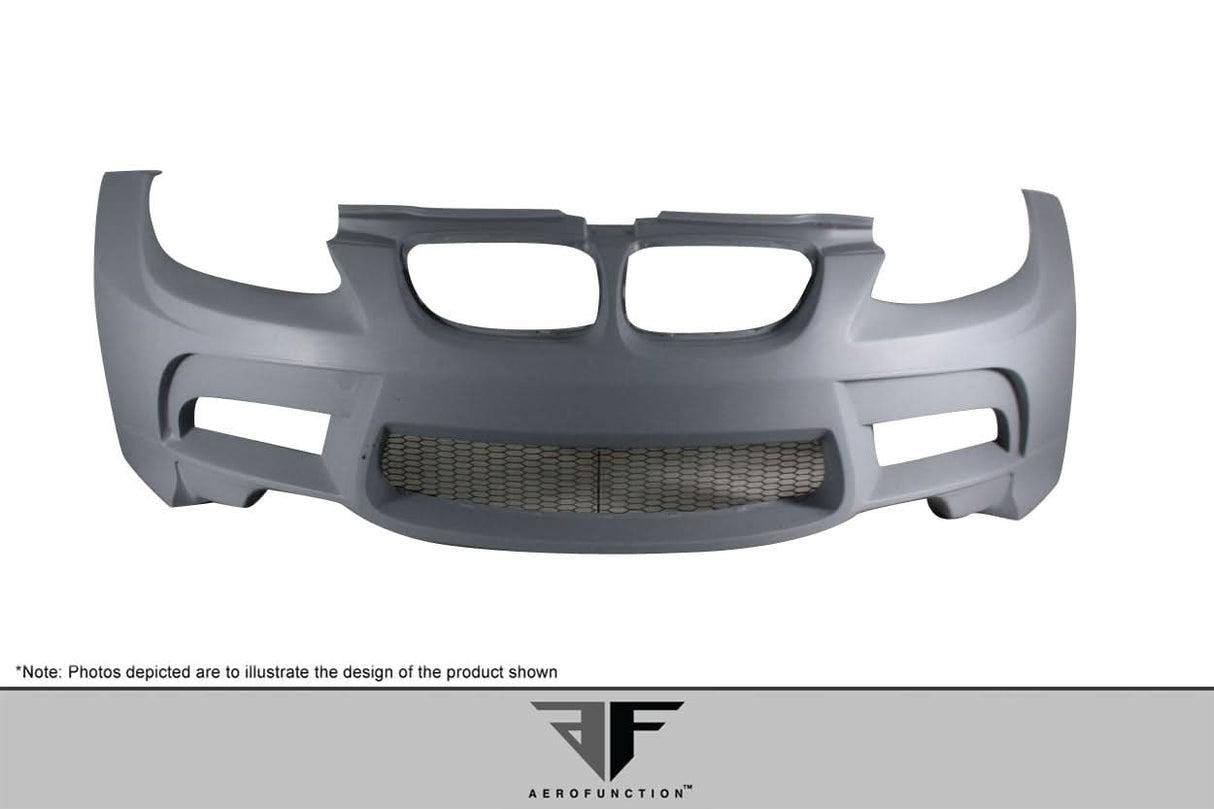 2008-2013 BMW M3 E92 AF-5 Style Wide Body Front Bumper - FRP