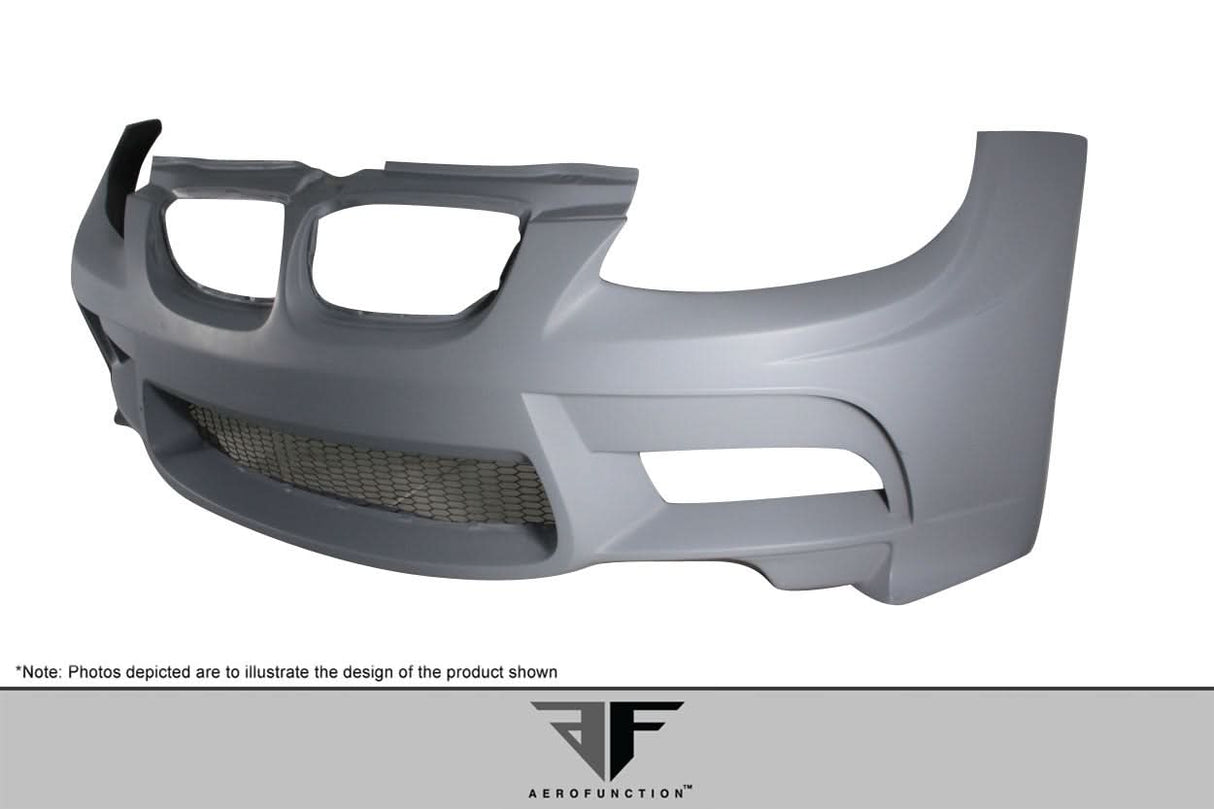 2008-2013 BMW M3 E92 AF-5 Style Wide Body Front Bumper - FRP