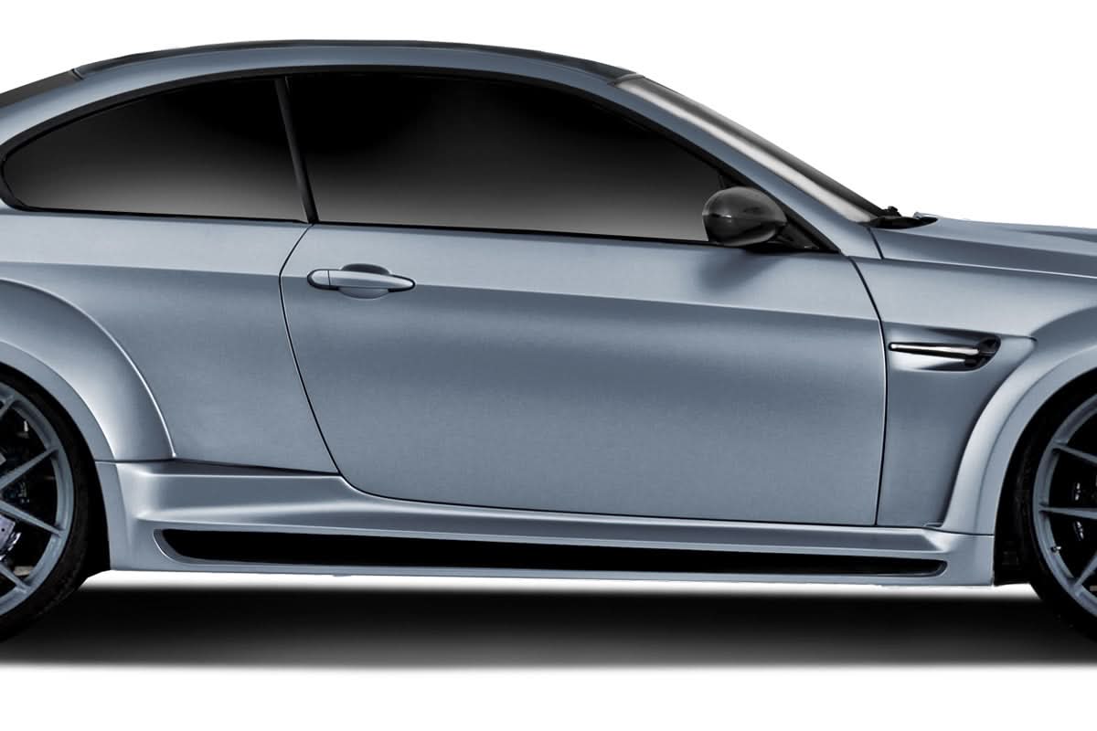 2008-2013 BMW M3 E92 AF-5 Style Wide Body Side Skirts - FRP