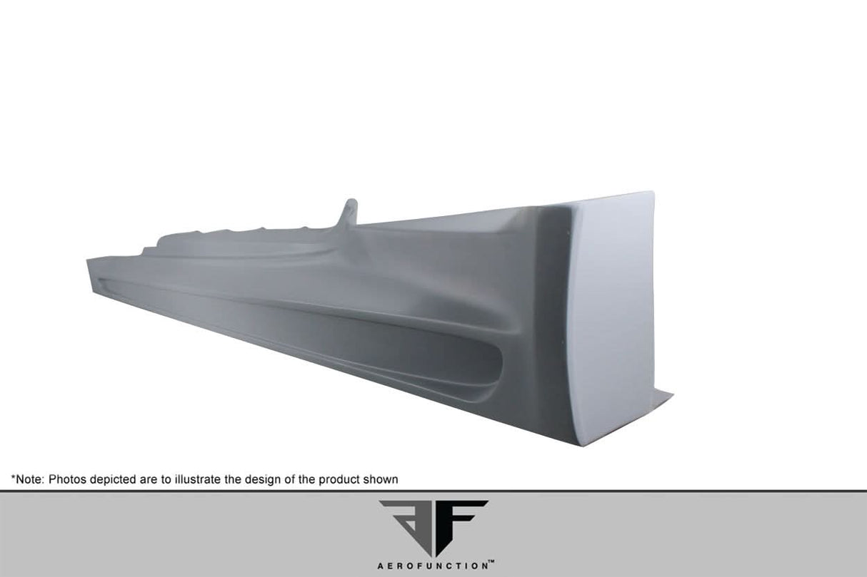 2008-2013 BMW M3 E92 AF-5 Style Wide Body Side Skirts - FRP