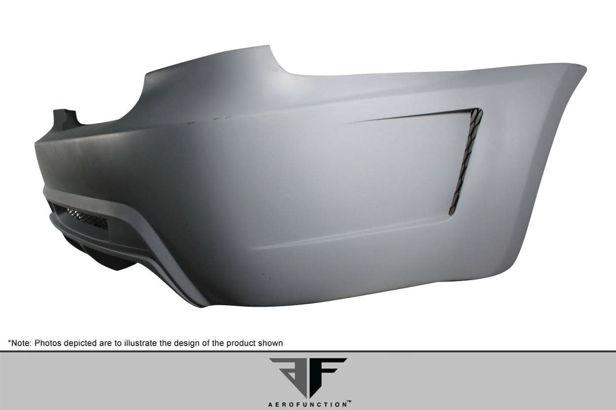 2008-2013 BMW M3 E92 AF-5 Style Wide Body Rear Bumper - FRP