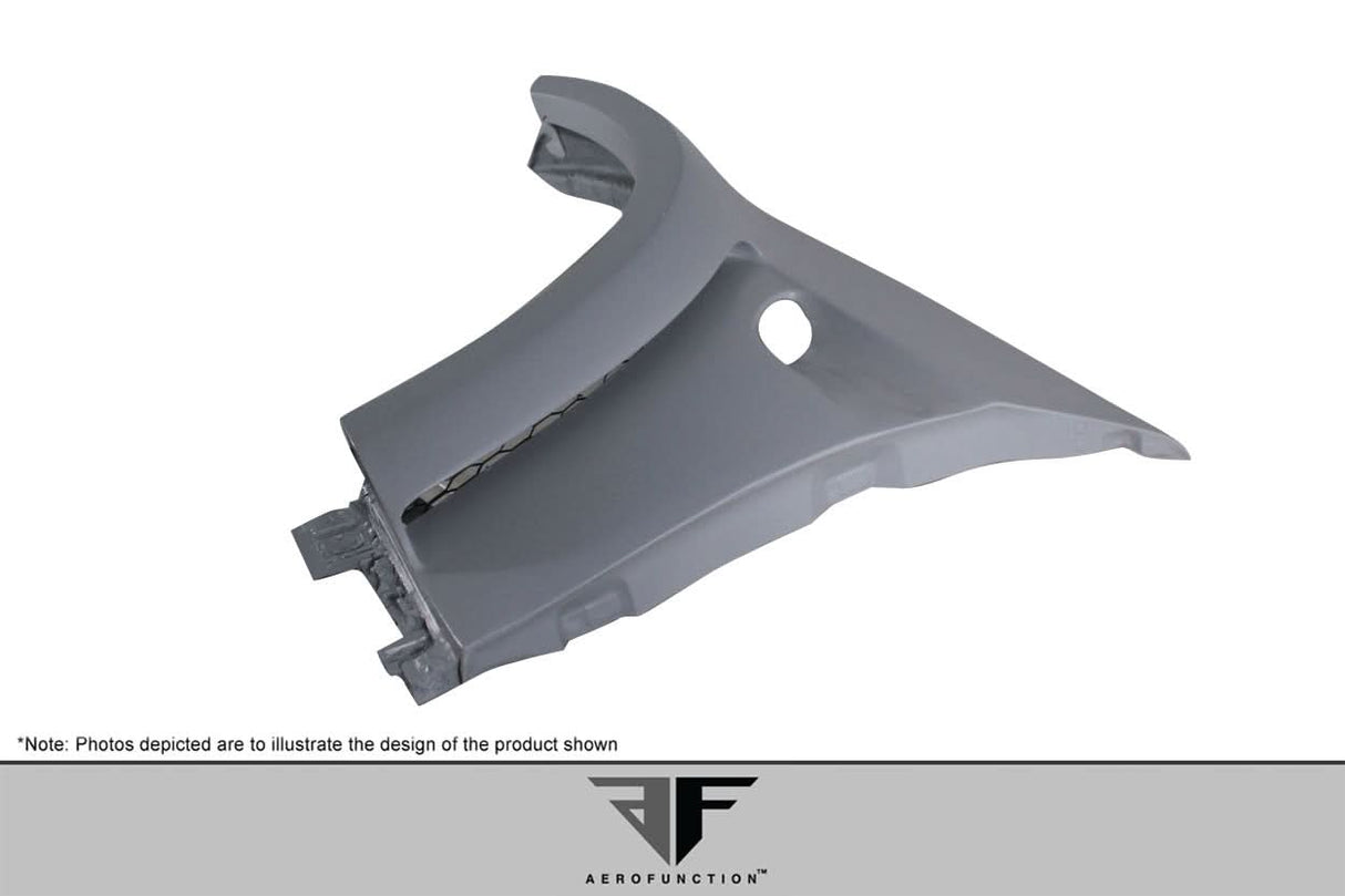2008-2013 BMW M3 E92 AF-5 Style Wide Body Front Fenders - FRP