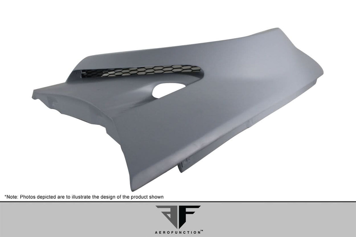 2008-2013 BMW M3 E92 AF-5 Style Wide Body Front Fenders - FRP