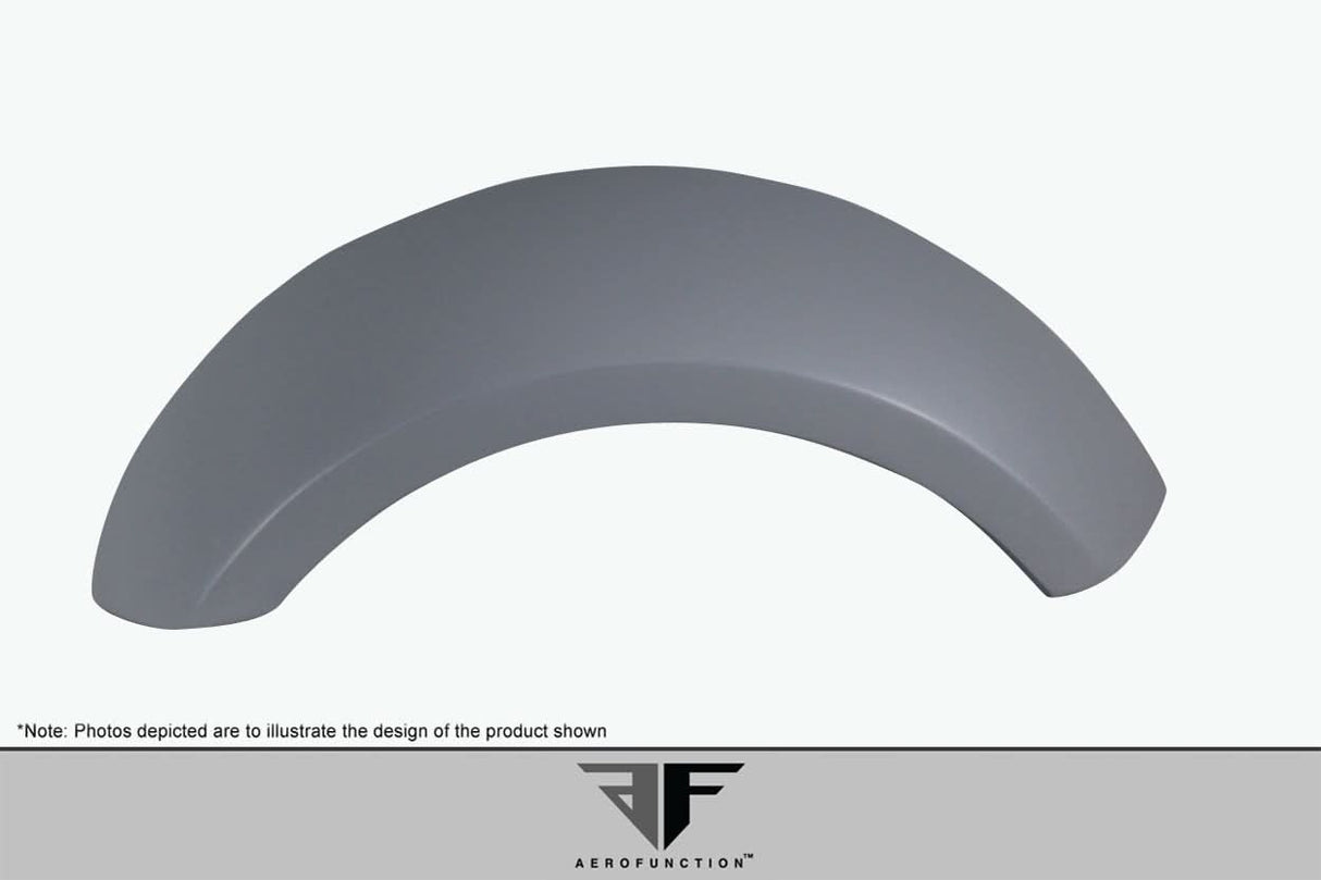2008-2013 BMW M3 E92 AF-5 Style Wide Body Rear Fender Flares - FRP
