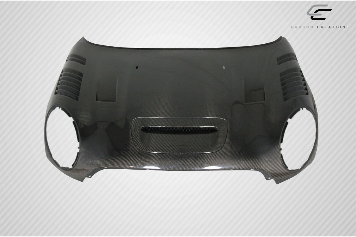 2007-2013 Mini Cooper Hatchback R56 Clubman R55 2009-2015 Cooper convertible R57 2012-2015 Cooper Coupe / Roadster R58 R59 Carbon Creations DriTech Racer Hood - 1 Piece